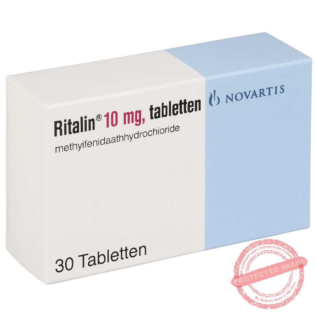 Doosje Ritalin 10MG Novartis tabletten – online bestellen